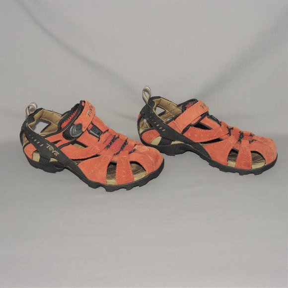 Teva suede strap sandals/shoes - Picture 4 of 7